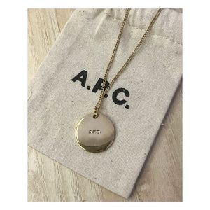 A.P.C. Medallion Necklace